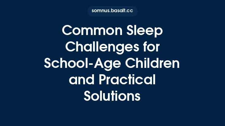 Common Sleep Challenges for School‑Age Children and Practical Solutions Thumbnail