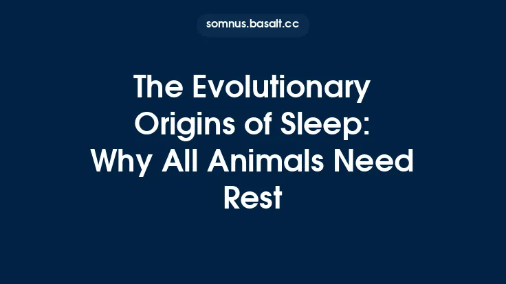 The Evolutionary Origins of Sleep: Why All Animals Need Rest Thumbnail