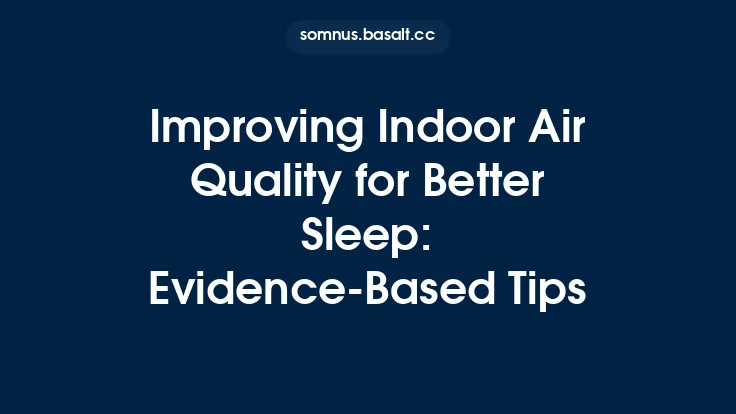 Improving Indoor Air Quality for Better Sleep: Evidence-Based Tips Thumbnail
