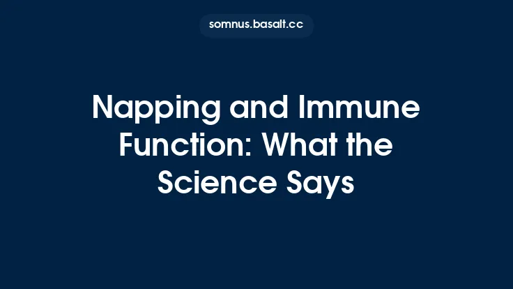 Napping and Immune Function: What the Science Says Thumbnail