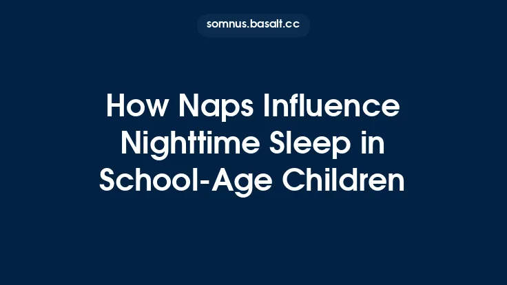How Naps Influence Nighttime Sleep in School‑Age Children Thumbnail