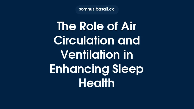The Role of Air Circulation and Ventilation in Enhancing Sleep Health Thumbnail