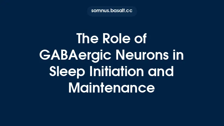The Role of GABAergic Neurons in Sleep Initiation and Maintenance Thumbnail