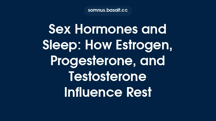 Sex Hormones and Sleep: How Estrogen, Progesterone, and Testosterone Influence Rest Thumbnail