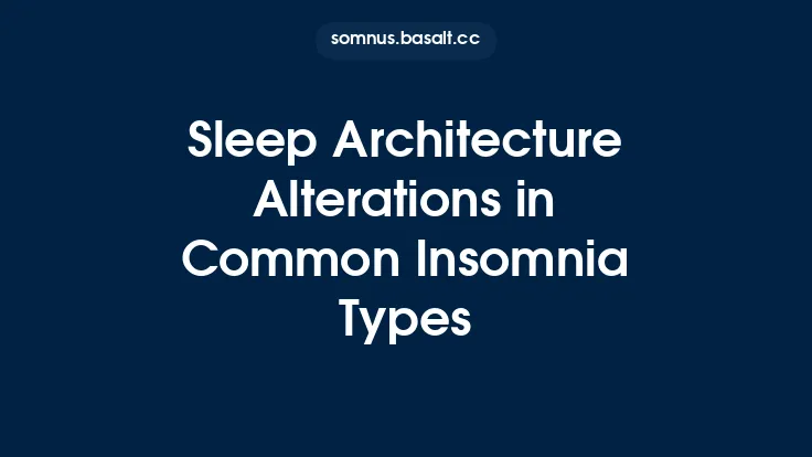 Sleep Architecture Alterations in Common Insomnia Types Thumbnail